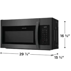 FRIGIDAIRE Micro-ondes/hotte, Inox noir, 30