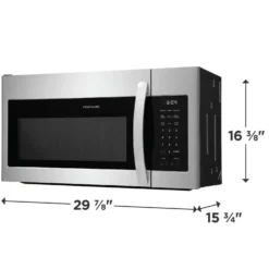 FRIGIDAIRE Micro-ondes/hotte, Inox, 30