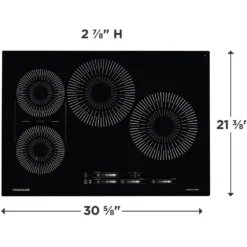 Frigidaire Plaque de cuissonNoir 30.5