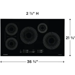 Frigidaire Plaque de cuissonNoir 36