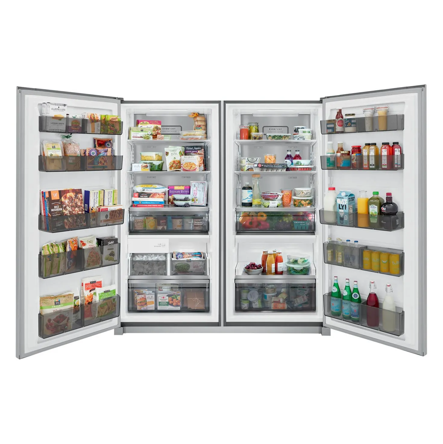 Frigidaire Professional Ensemble Réfrigérateur & Congélateur 37,8 pi³ avec kit d’encastrement Inox Tout réfrigérateur -