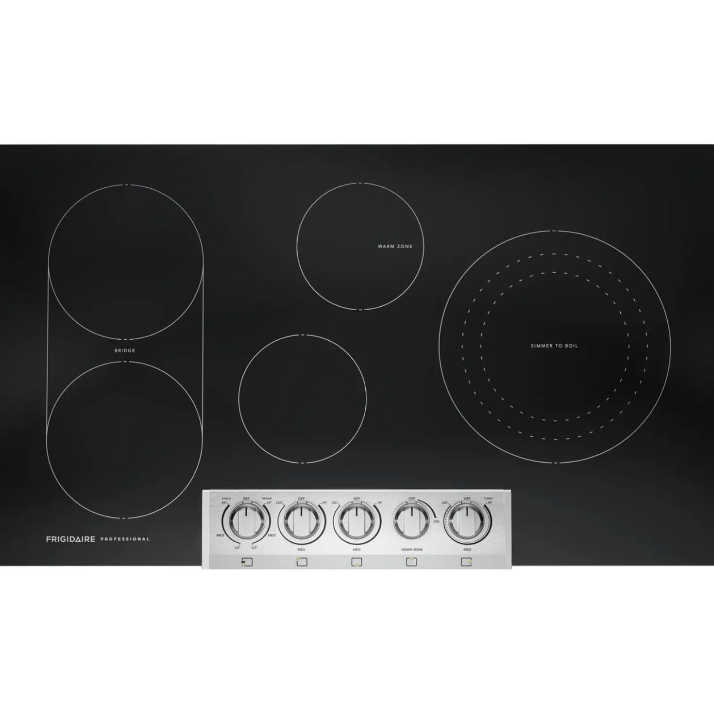 Frigidaire Professional Plaque de cuisson Vitrocéramique Noir 36" Noir - PCCE3680AF