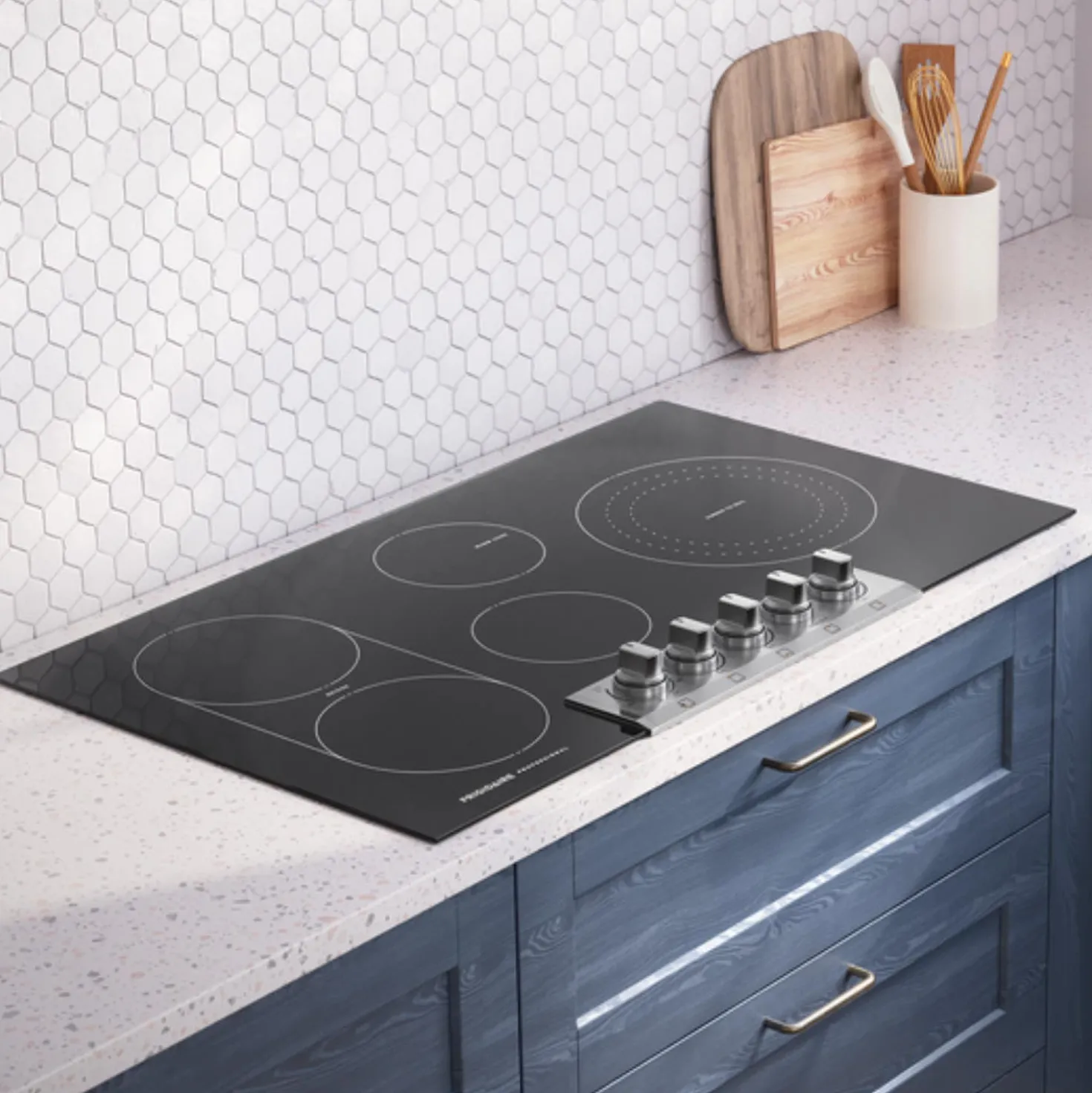Frigidaire Professional Plaque de cuisson Vitrocéramique Noir 36" Noir - PCCE3680AF
