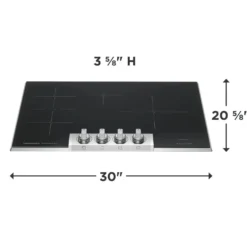 Frigidaire Professional Plaque de cuisson Induction Noir 30