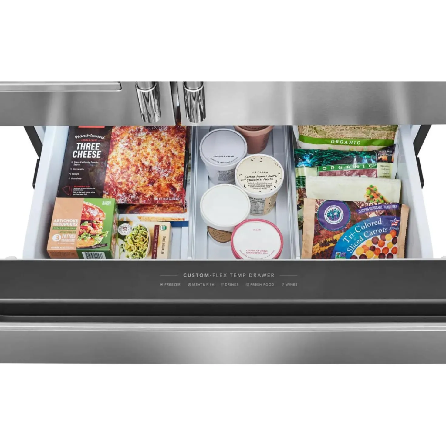 Frigidaire Professional Réfrigérateur 36po 22 pi3 Inox Portes françaises - PRMC2290BF