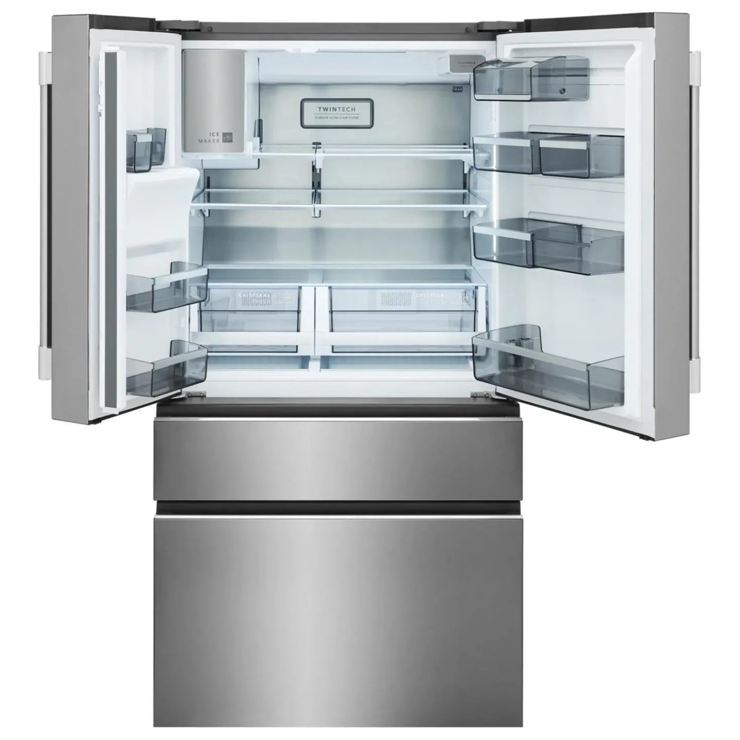 Frigidaire Professional Réfrigérateur 36po 26 pi3 Inox Portes françaises - PRMS2790BF
