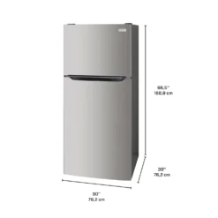 FRIGIDAIRE Réfrigerateur 18 pi3 30 po Inox Congélateur en haut - FRTE1835AS