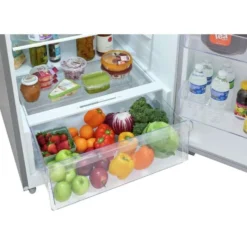 FRIGIDAIRE Réfrigérateur 16 pi3 28 po Inox Congélateur en haut - FRTE1622AS