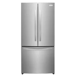 FRIGIDAIRE Réfrigérateur 17,6 pi3 32 po Inox Congélateur en bas, Portes françaises - FRFG1723AV