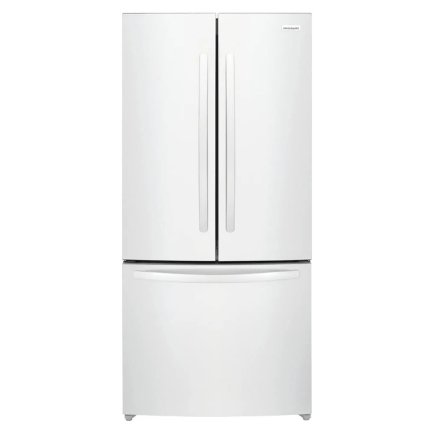 FRIGIDAIRE Réfrigérateur 18 pi3 32 po Blanc Portes françaises - FRFG1723AW