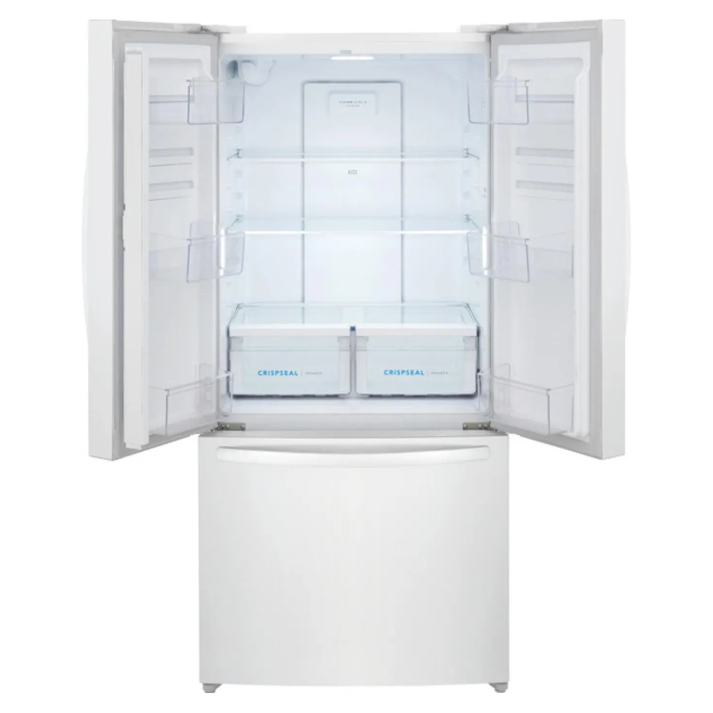 FRIGIDAIRE Réfrigérateur 18 pi3 32 po Blanc Portes françaises - FRFG1723AW