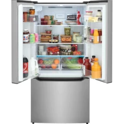 FRIGIDAIRE Réfrigérateur 20 pi3 33 po Inox Portes françaises - FRFG2033AV