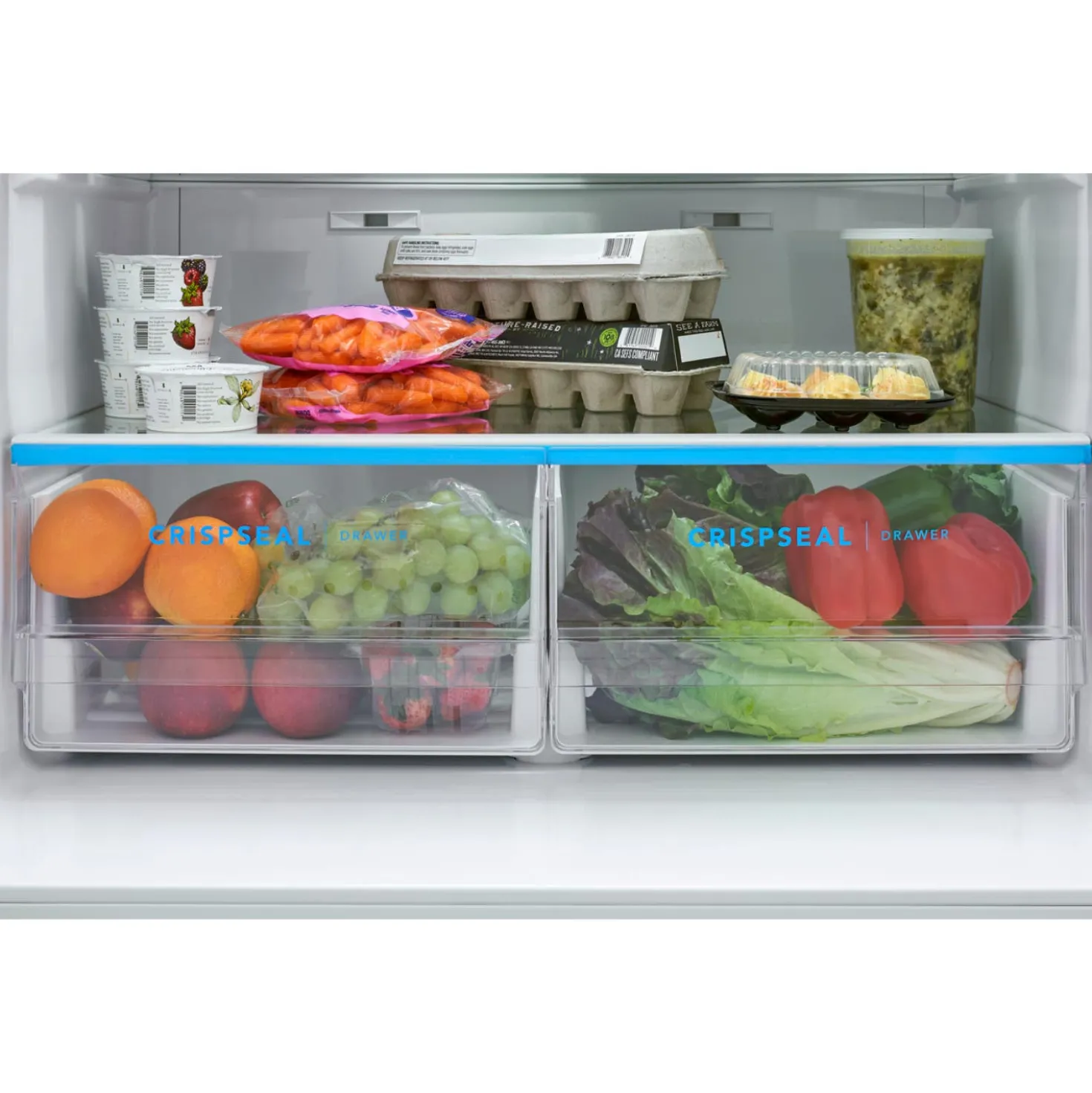 FRIGIDAIRE Réfrigérateur 20 pi3 33 po Inox Portes françaises - FRFG2033AV