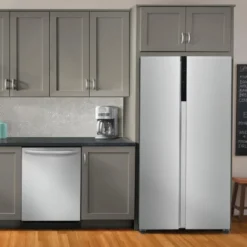 FRIGIDAIRE Réfrigérateur 21,4 pi3 36po Inox Côte à côte - FRSG2115AV