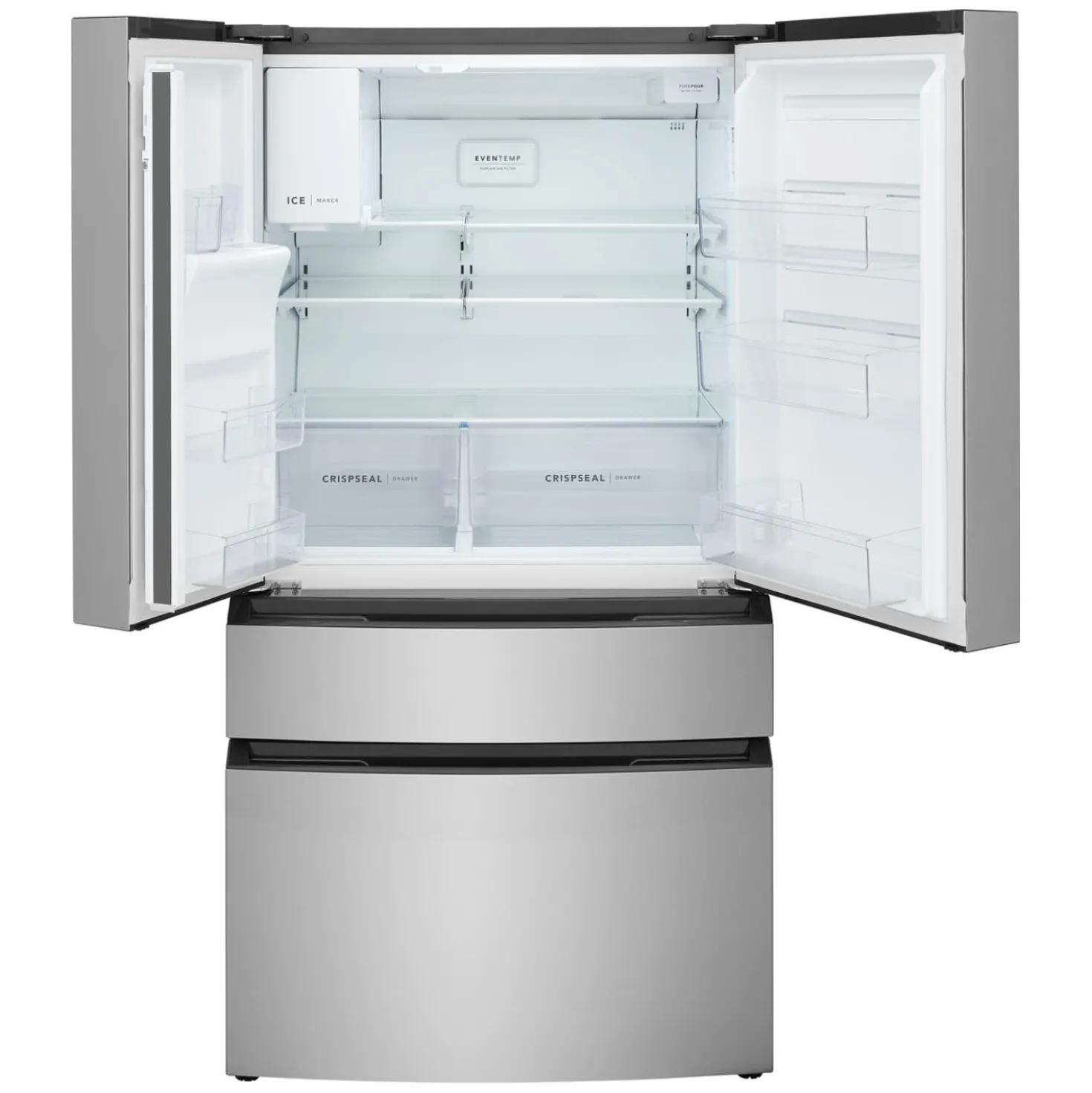 FRIGIDAIRE Réfrigérateur 26,3 pi3 36 po Inox Portes françaises - FRMS2733AV