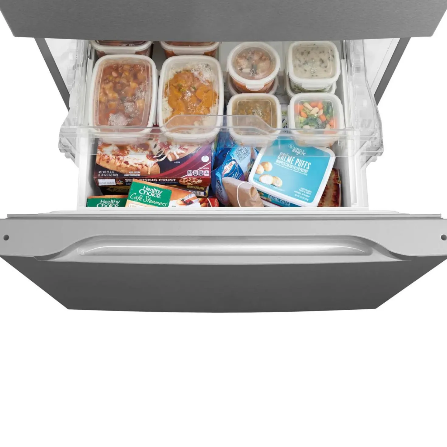 FRIGIDAIRE Réfrigérateur 30po 19 pi3 Inox Congélateur en bas - FRBE1925AF