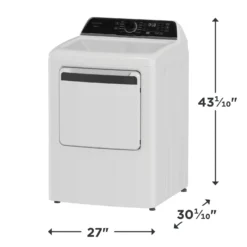 FRIGIDAIRE Sécheuse Chargement frontal Blanc 27