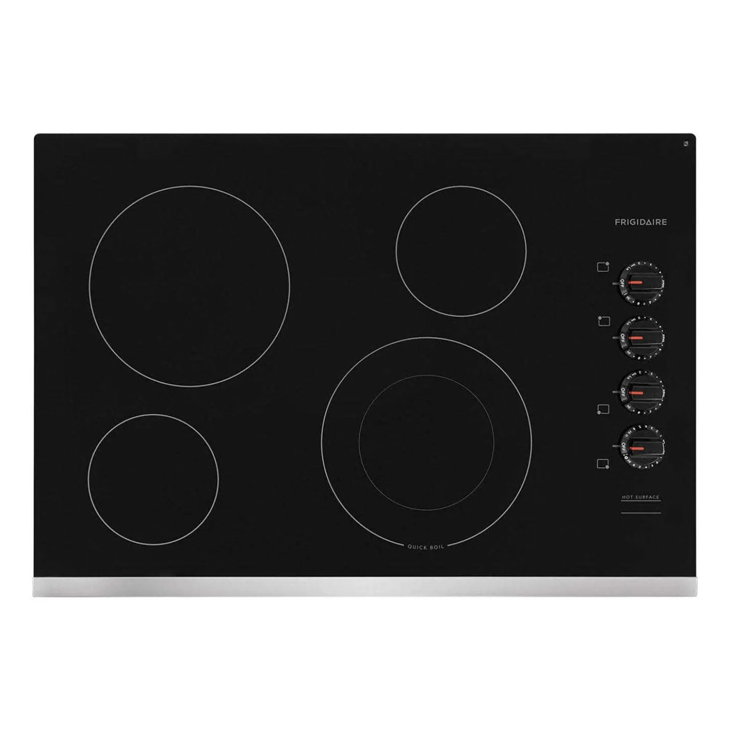 FRIGIDAIRE Table de cuisson Vitrocéramique Inox 30" Électrique Inox - FFEC3025US