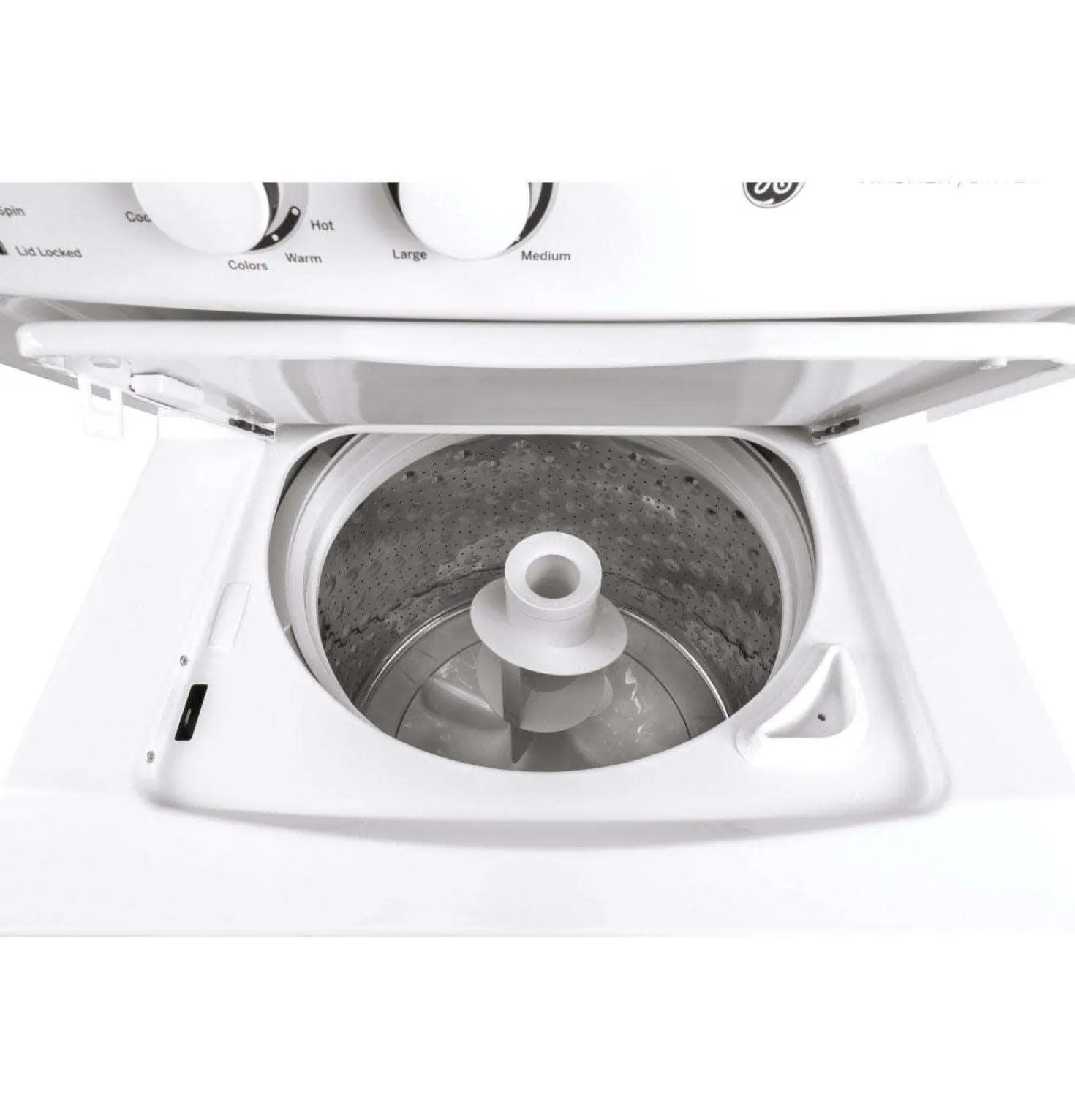 GE Centre de buanderie, Blanc, 27", Chargement par le haut - GUD27ESMMWW