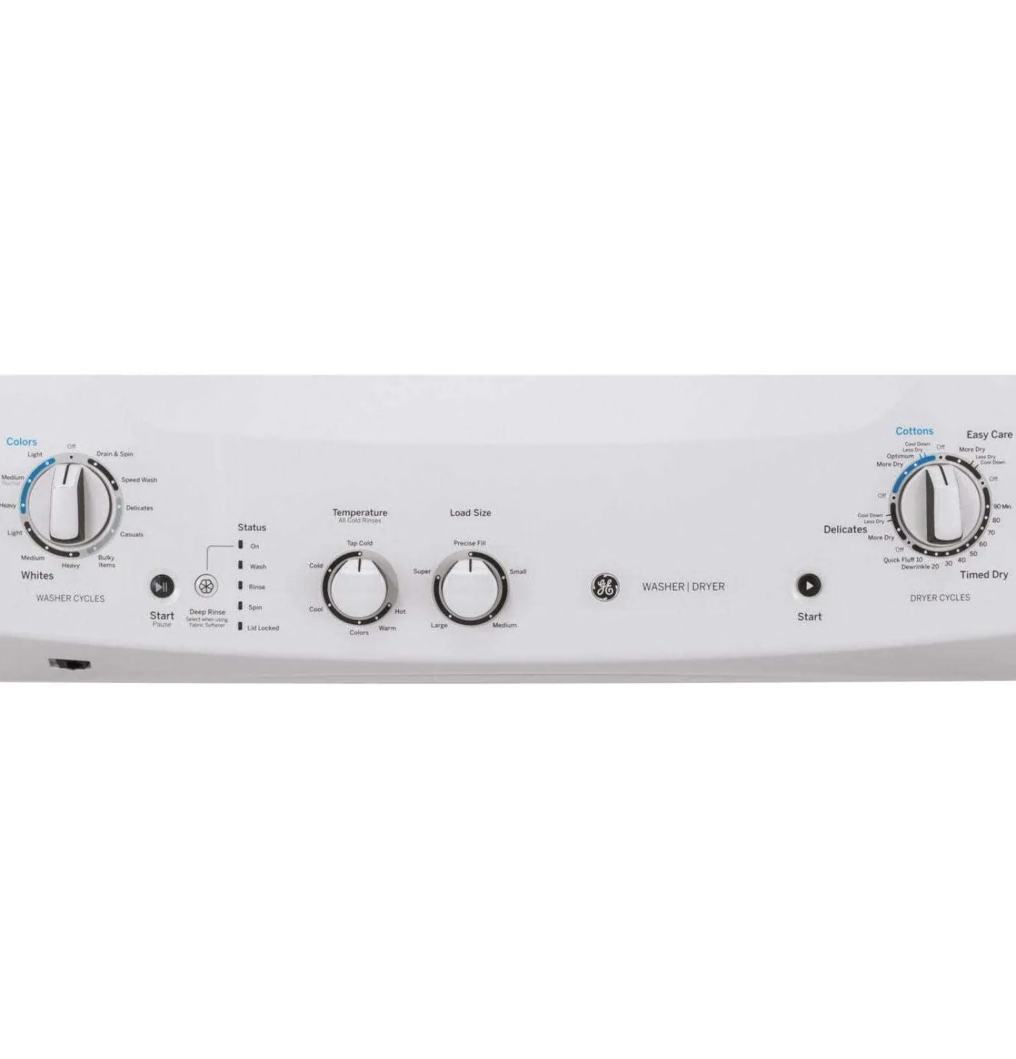 GE Centre de buanderie, Blanc, 27", Chargement par le haut - GUD27ESMMWW