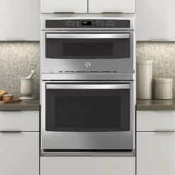 GE Combinaison four encastrée et micro-ondes Acier inoxydable30