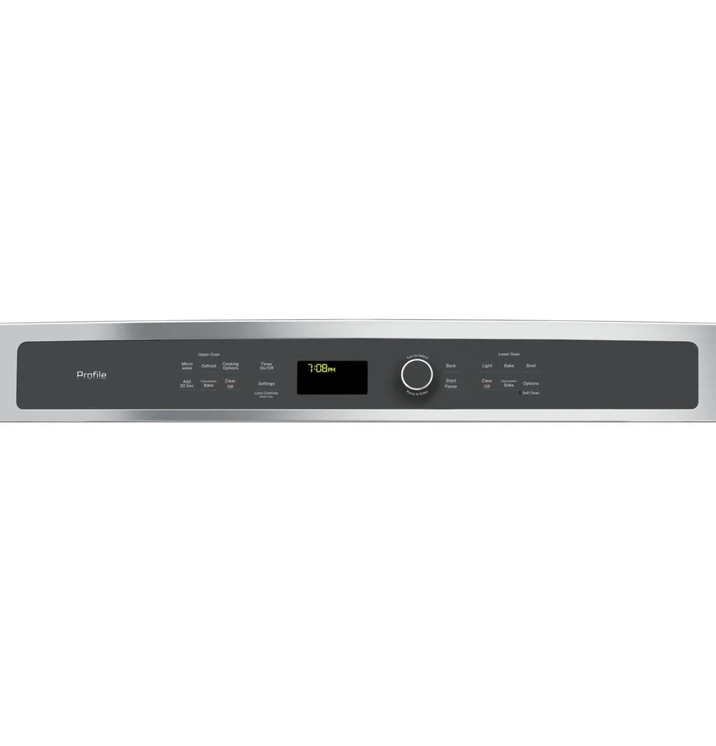 GE Combiné four - micro-ondes encastré 30 po Acier inoxydable29.75"Électrique - PT7800SHSS