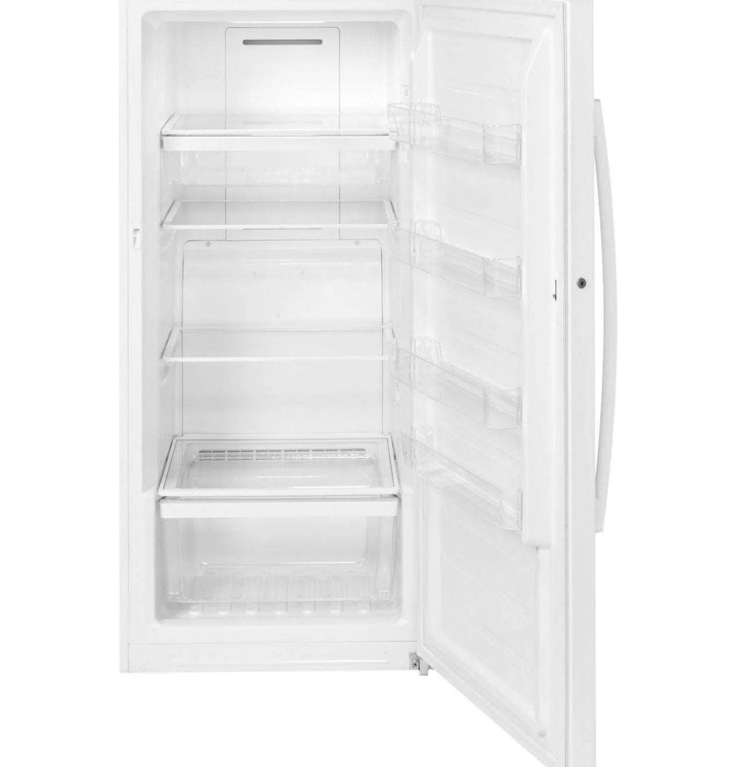 GE Congélateur 14 pi3, Blanc, Vertical, 28.5" - FUF14DLRWW