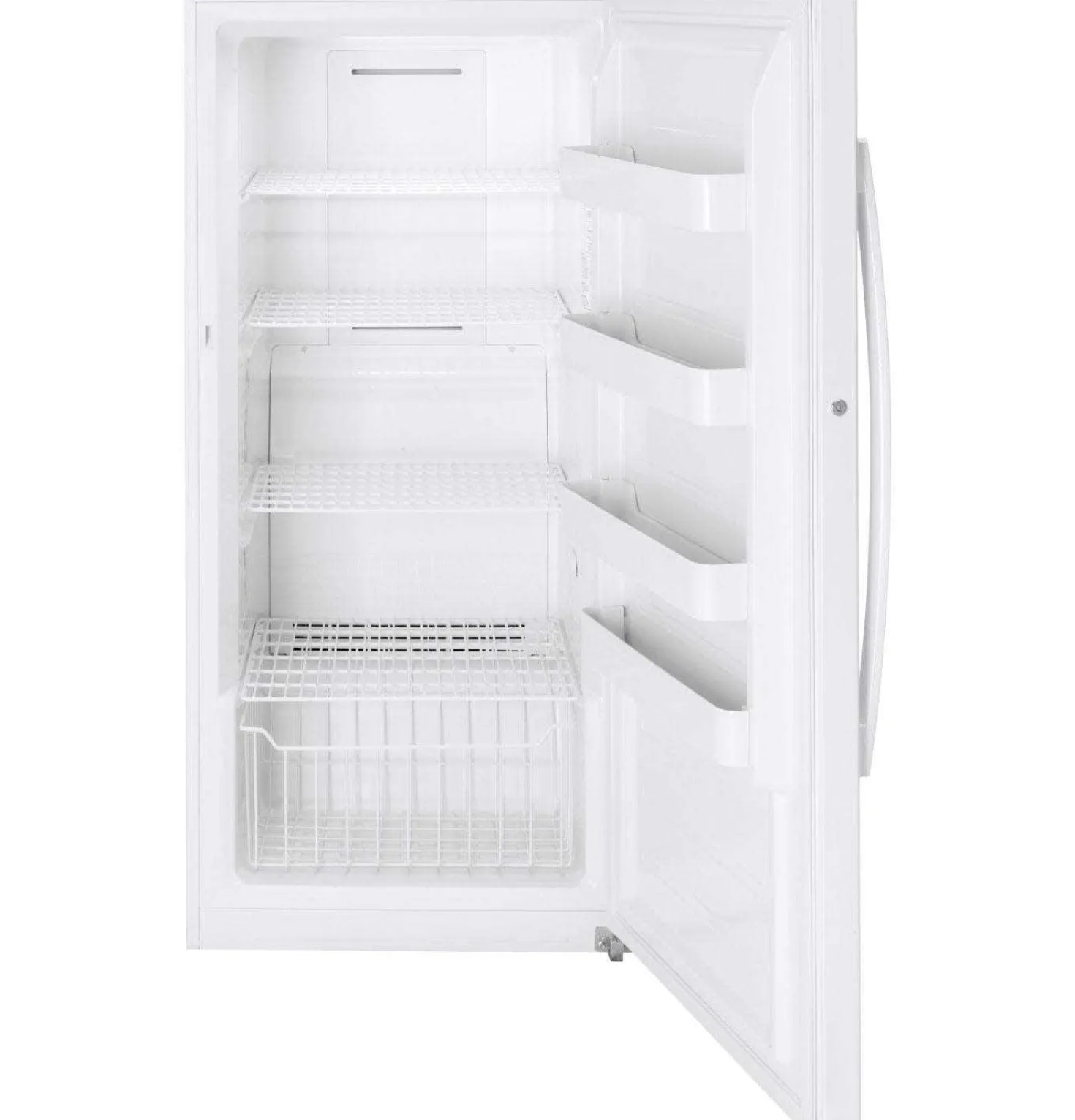 GE Congélateur 14 pi3, Blanc, Vertical, 30" - FUF14SMRWW
