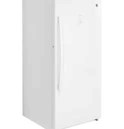 GE Congélateur 14 pi3, Blanc, Vertical, 30
