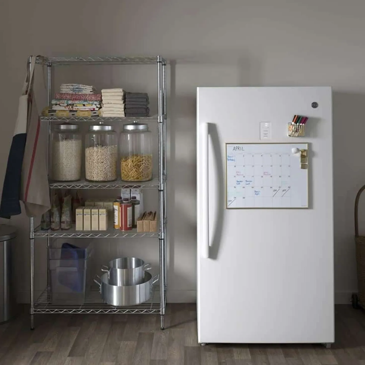 GE Congélateur 17,3 pi3, Blanc, Vertical, 33" - FUF17SMRWW