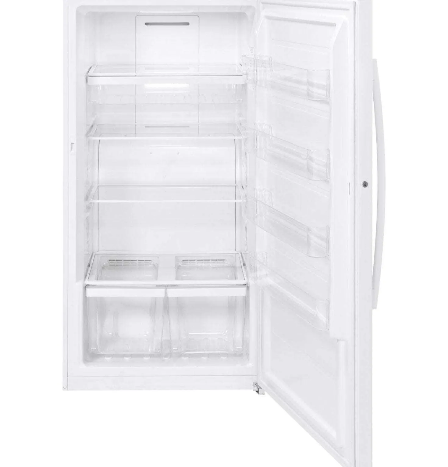 GE Congélateur 17 pi3, Blanc, Vertical, 33" - FUF17DLRWW