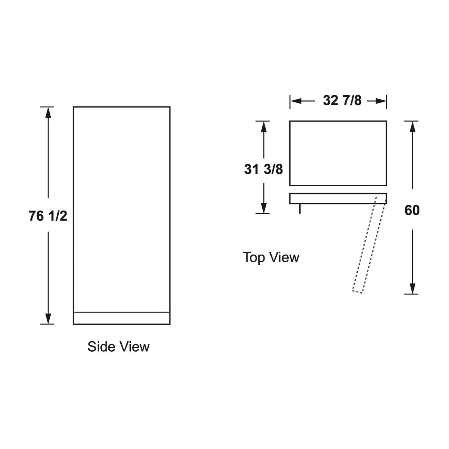GE Congélateur 21,3 pi3, Blanc, Vertical, 33" - FUF21SMRWW