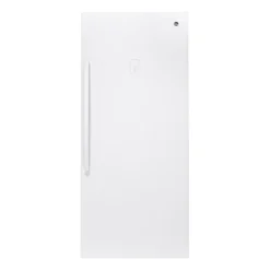 GE Congélateur 21 pi3, Blanc, Vertical, 33" - FUF21DLRWW