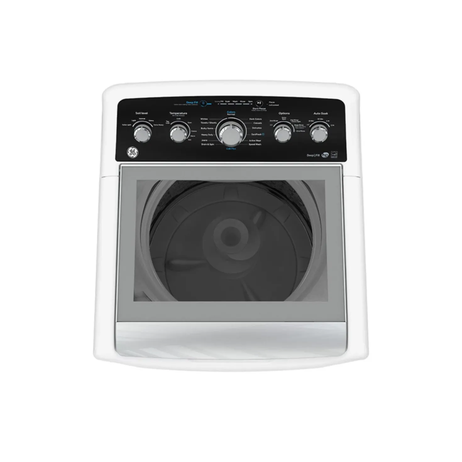 GE Ensemble laveuse sécheuse, BLANC, Chargement par le haut