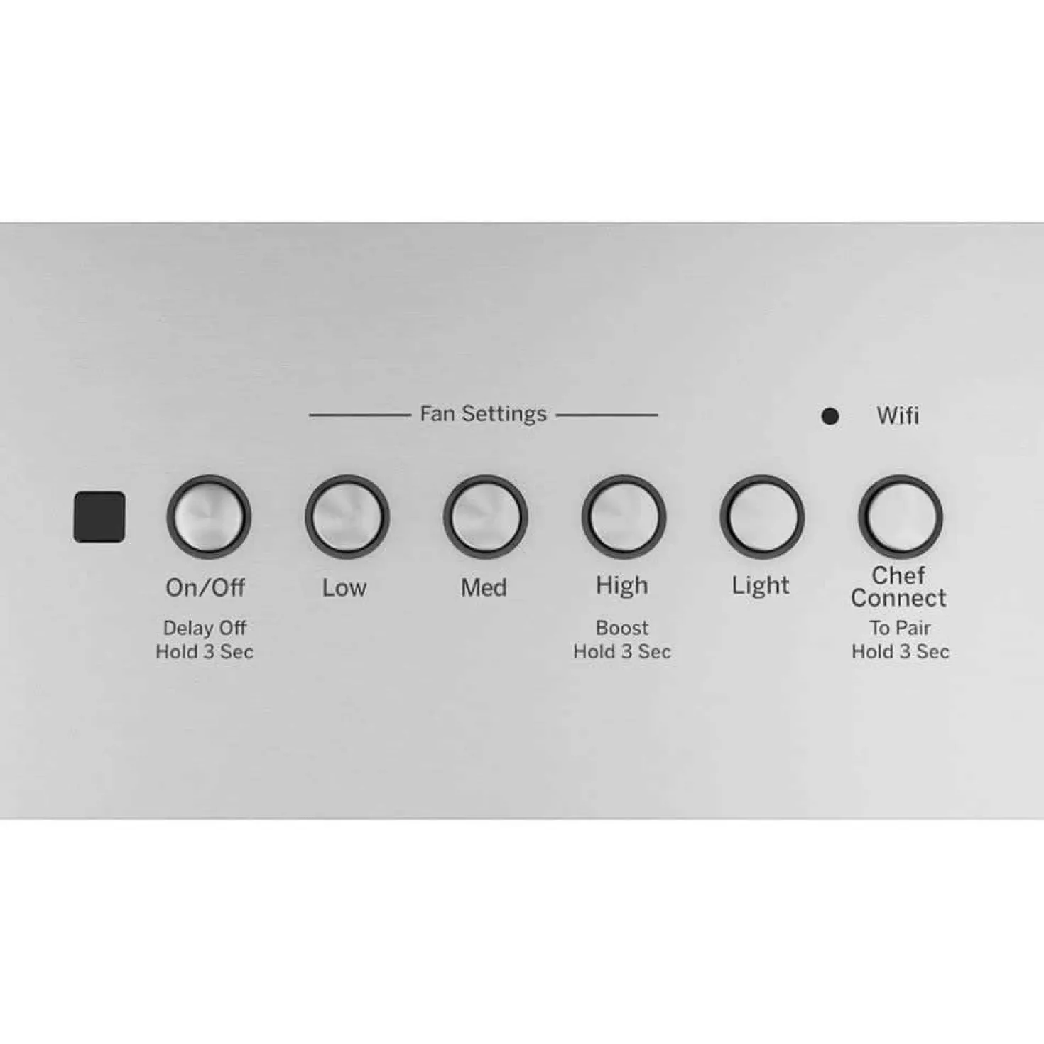 GE Hotte Encastré Acier inoxydable 28.25" , 610 PI3/MIN-UVC9300SLSS