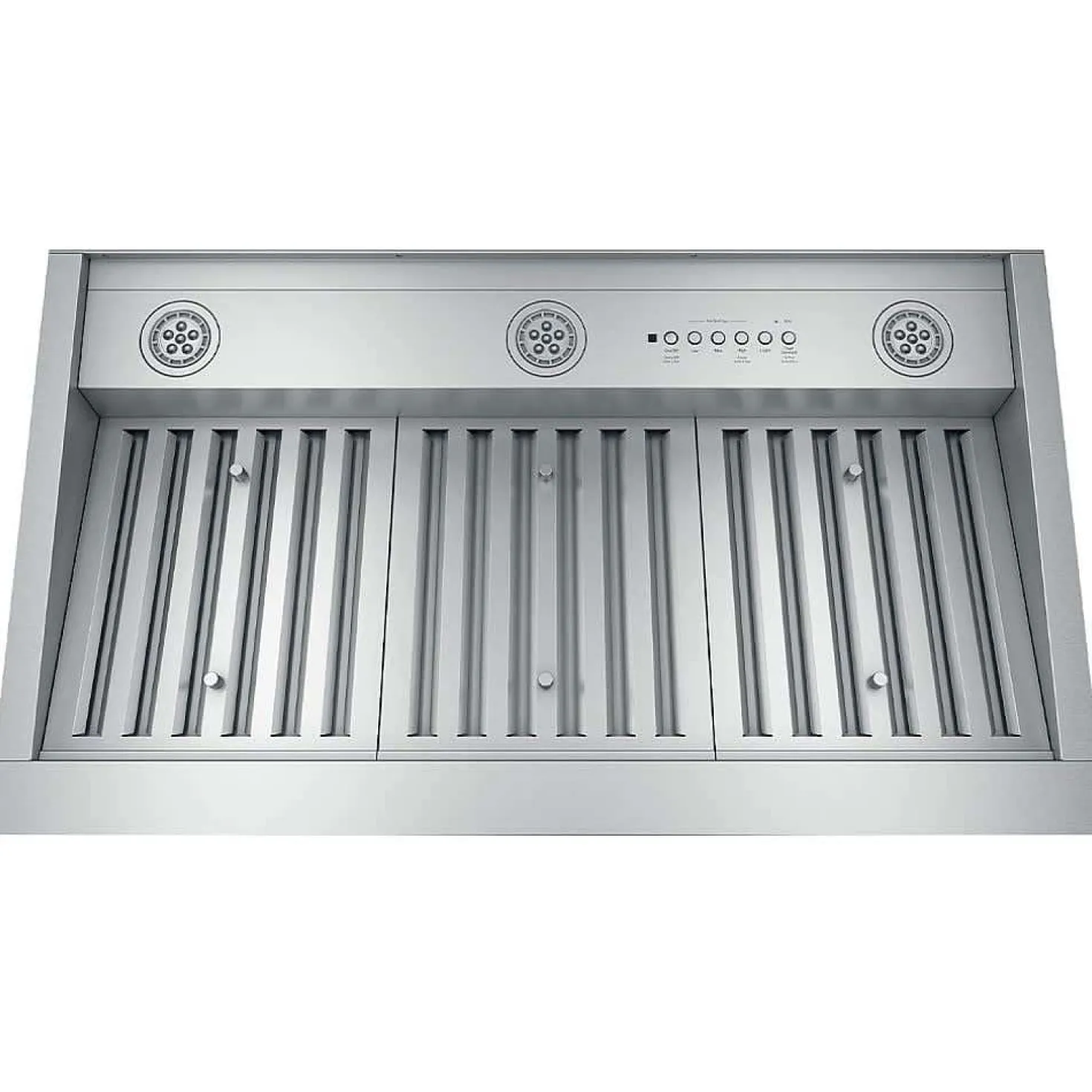 GE Hotte Encastré Acier inoxydable 34.25" , 610 PI3/MIN-UVC9360SLSS
