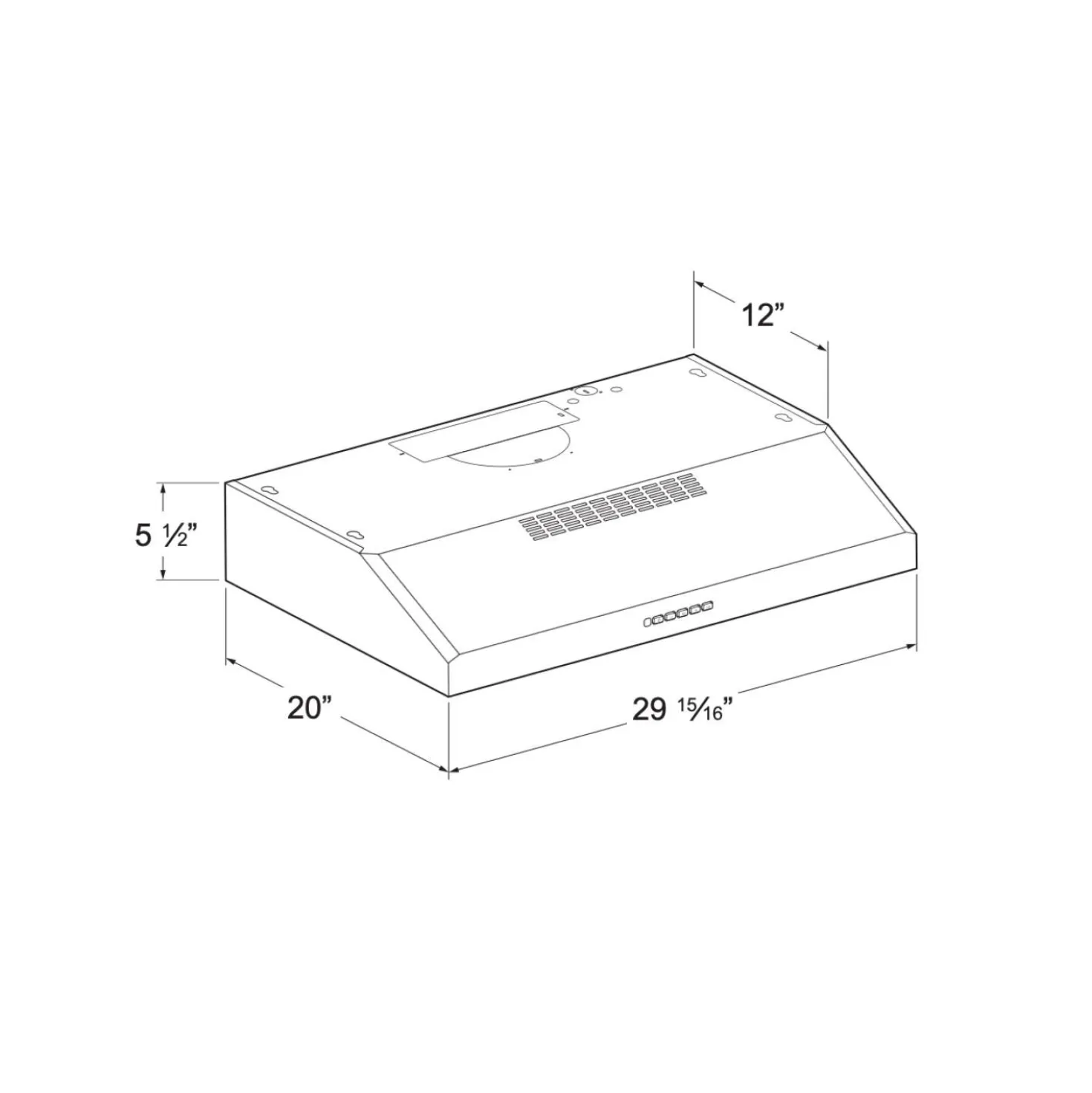 GE Hotte Standard Acier inoxydable 24" , 200 PI3/MIN-JVX3240SJSSC