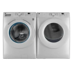 GE Laveuse Chargement frontal Blanc 28