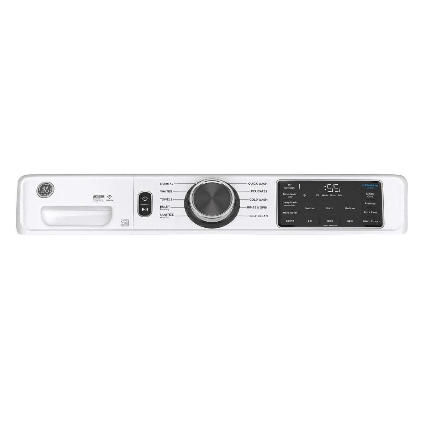 GE Laveuse Chargement frontal Blanc 28" - GFW550SMNWW
