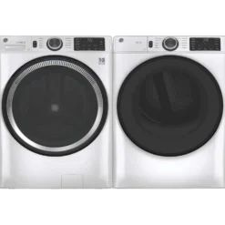 GE Laveuse Chargement frontal Blanc 28
