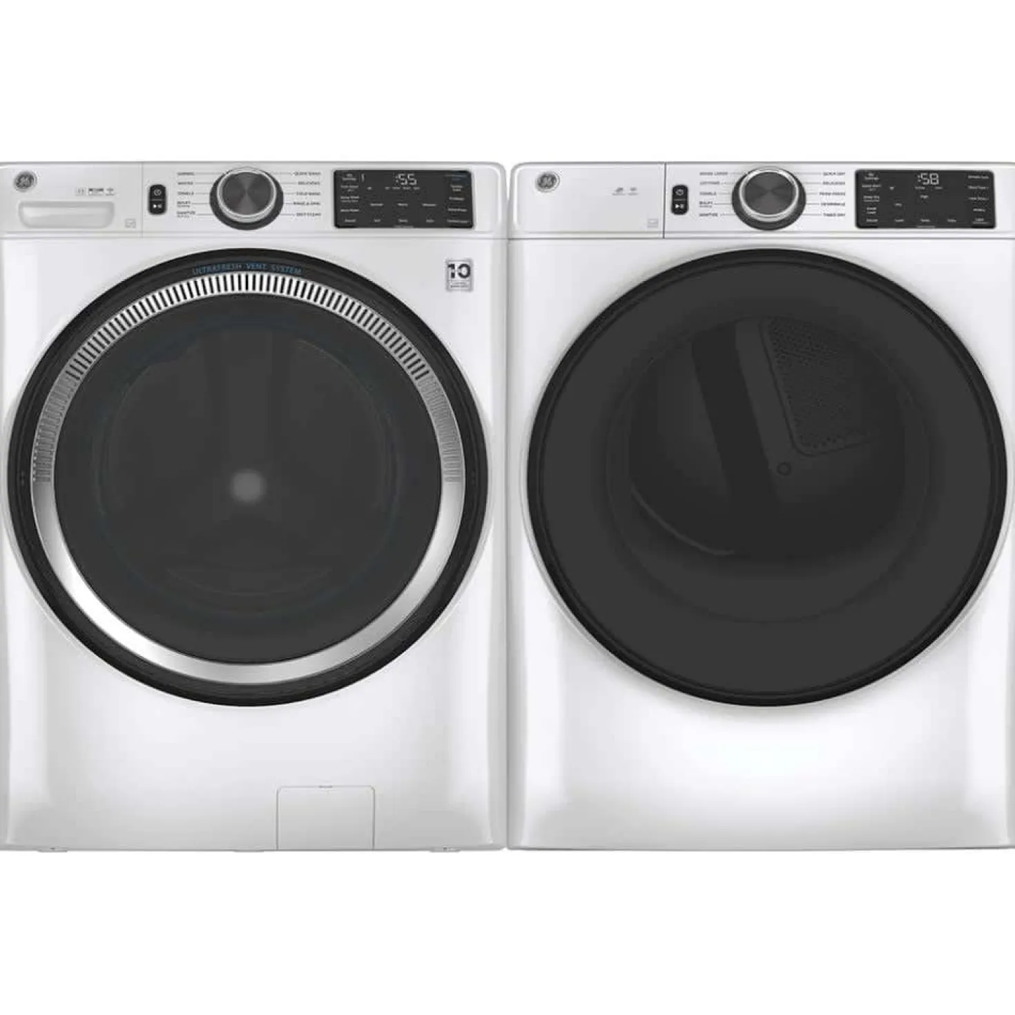 GE Laveuse Chargement frontal Blanc 28" - GFW550SMNWW