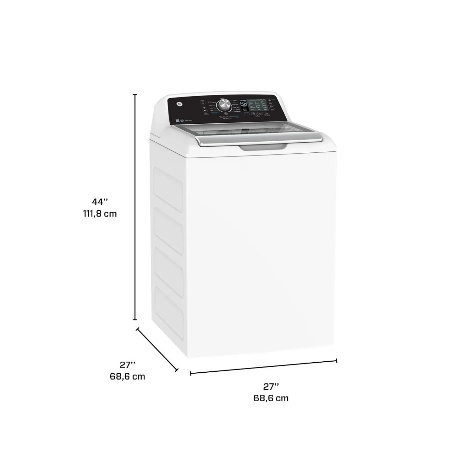 GE Laveuse Chargement par le haut Blanc 27" - GTW681BMRWS