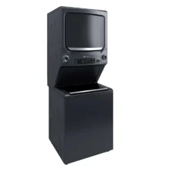 GE Laveuse et sécheuse superposées Chargement par le haut Gris 27'' 800 - GUD57EEMTDG
