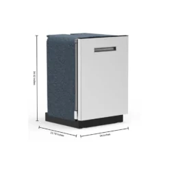 GE Lave-vaisselle Encastré Inox 24