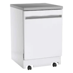 GE Lave-vaisselle portatif Portatif Blanc 24