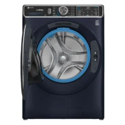 GE Profile Ensemble laveuse sécheuse, Bleu saphire, Chargement frontal