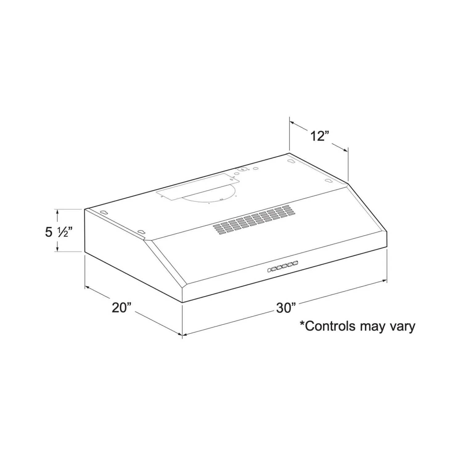GE Profile Hotte Standard Acier inoxydable 30" , 390 PI3/MIN-PVX7300SJSSC