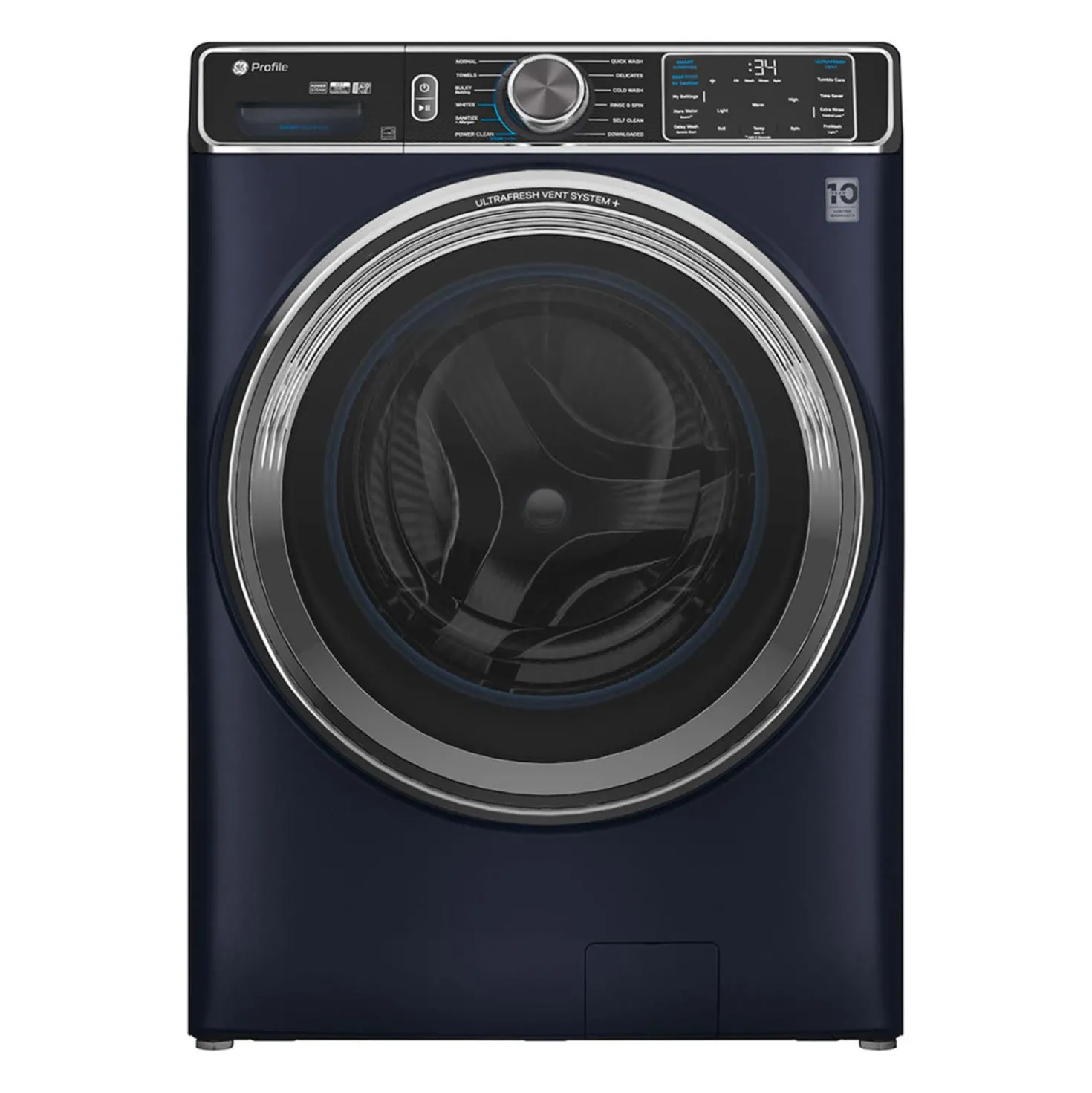 GE Profile Laveuse Chargement frontal Bleu saphir 28" - PFW870SPVRS