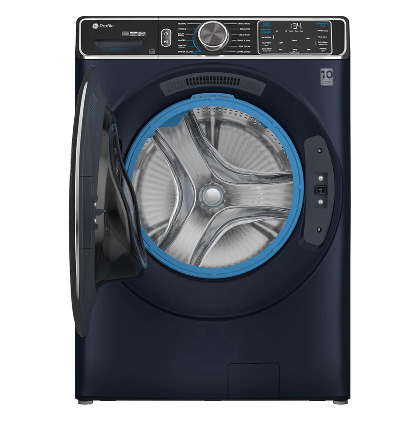 GE Profile Laveuse Chargement frontal Bleu saphir 28" - PFW870SPVRS