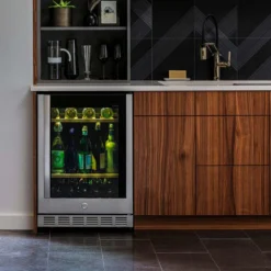 GE Profile Refroidisseur à vin Acier inoxydable 23.5